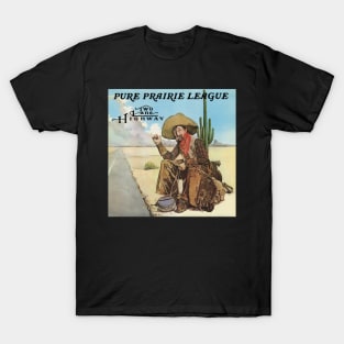 Pure Prairie League Two Lane Highway T-Shirt